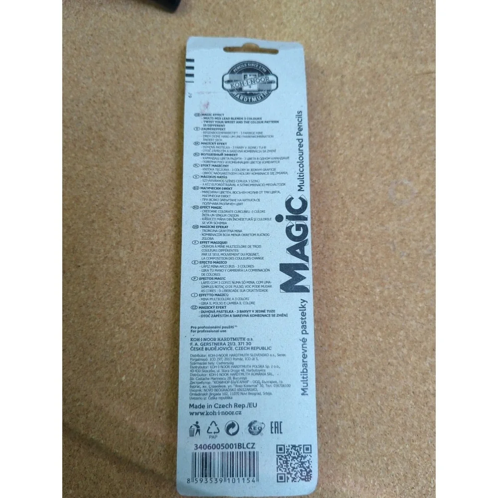 KOH-I-NOOR MAGIC 3406 Jumbo Special Coloured Pencil in Blister Pack